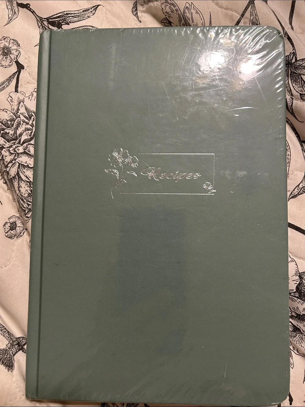 Lu Buding Joy Green Recipe Notebook - Hardcover Journal New